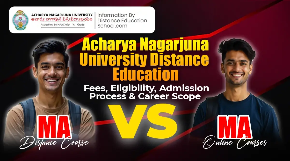 MA Distance Course vs Online MA at anu
