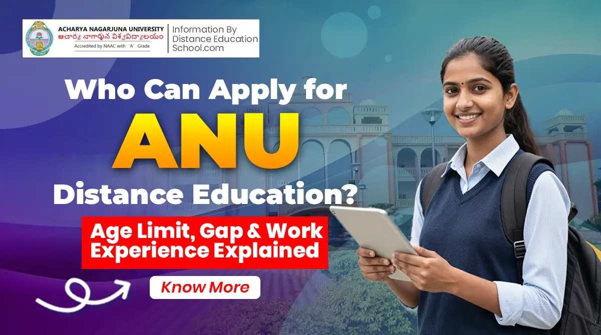 eligiblity of ANU distance education admission