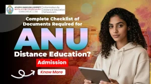 document checklist for anu admission