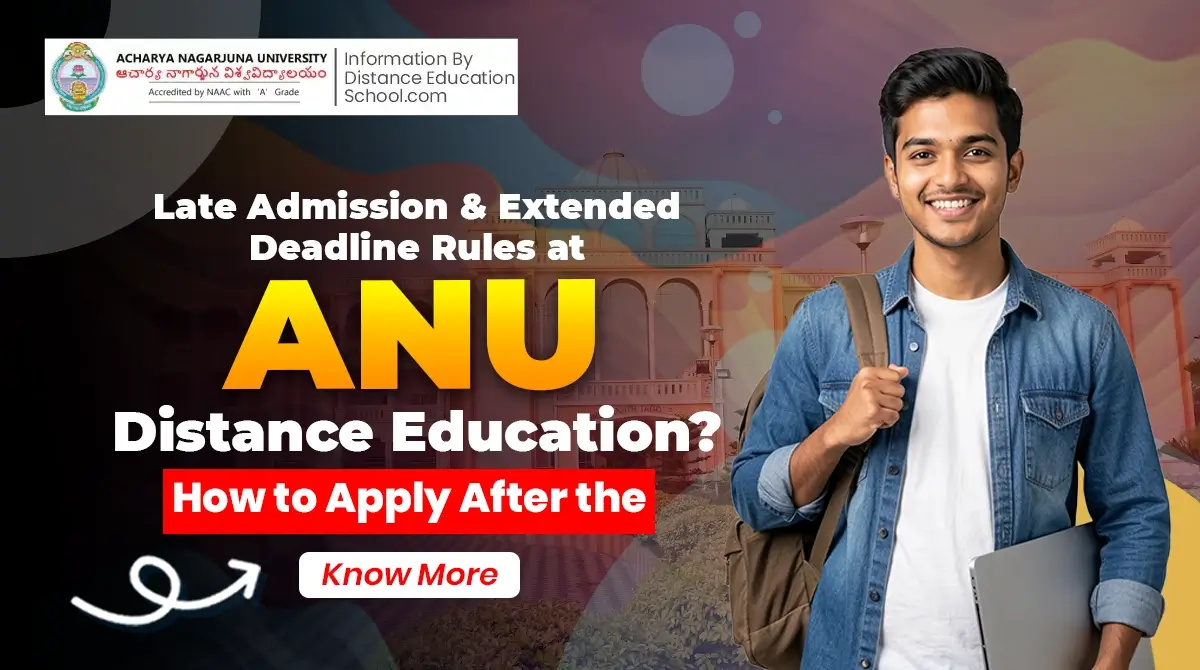 late admision guide at anu university