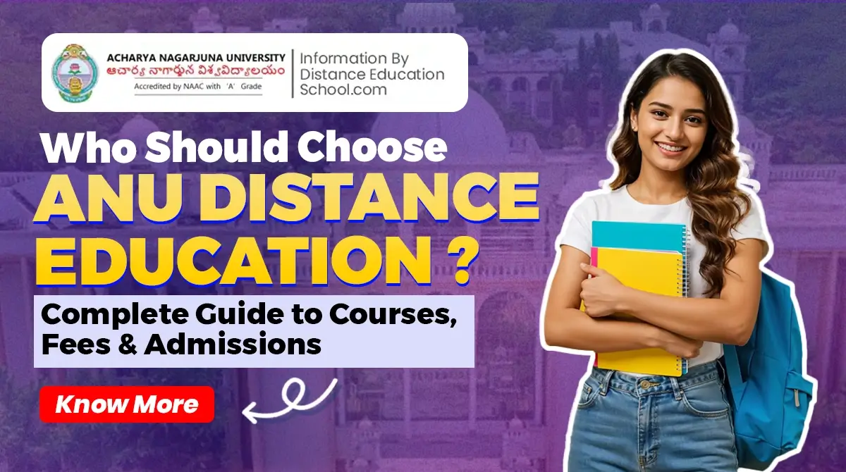 Who Should Choose ANU Distance