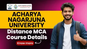 Anu distance mca course details in 2026