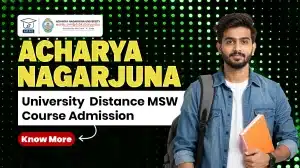 ANU Distance MSW Course Admission 2026